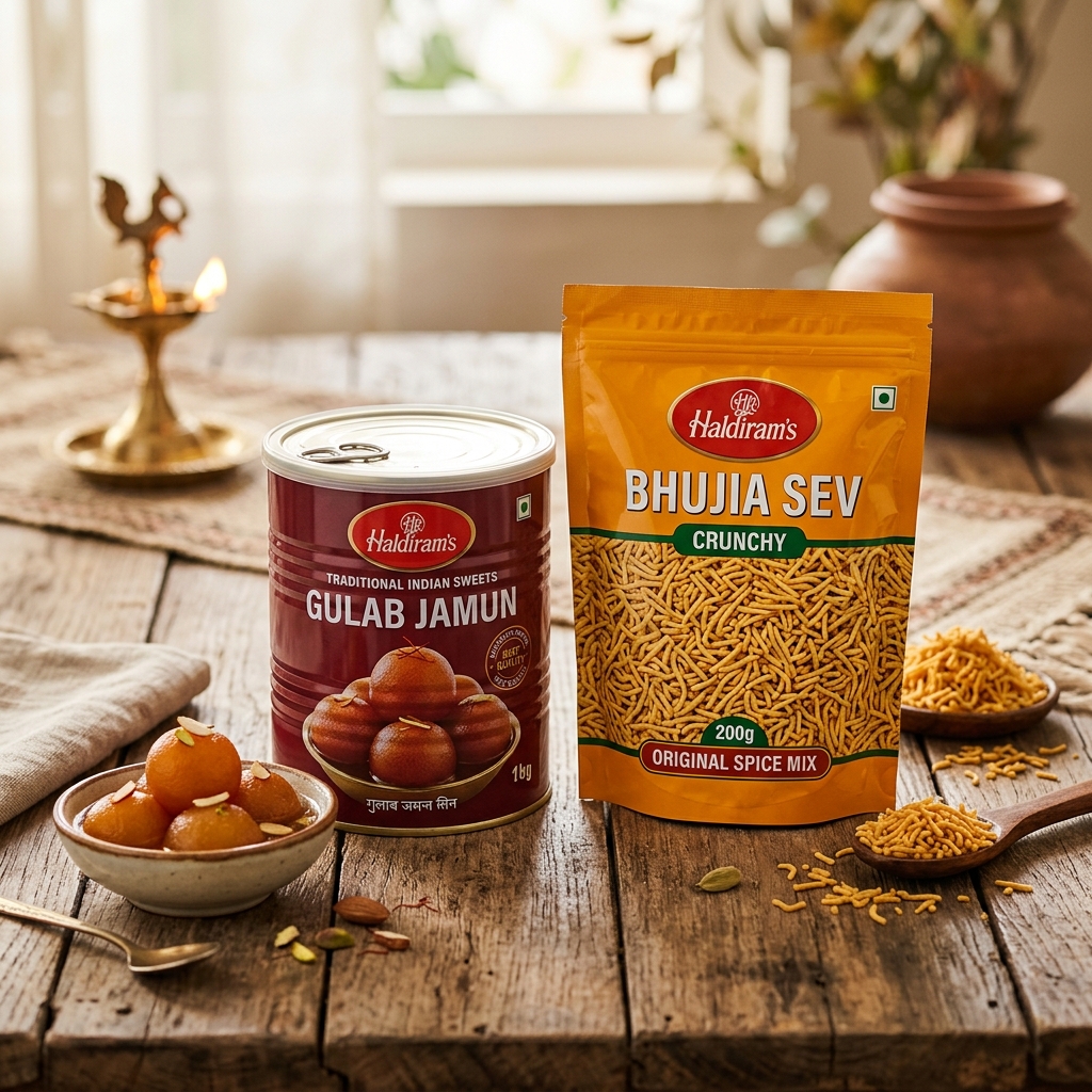 Haldiram snacks products